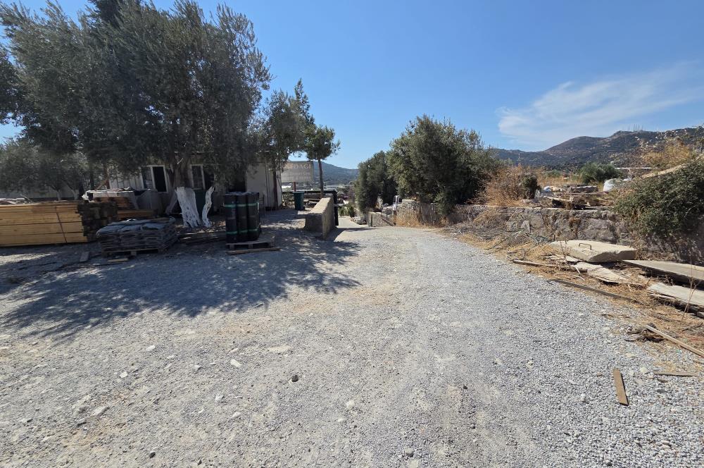 Bodrum-Yalıkavak yolu üzeri ticari kiralık arsa ve depo