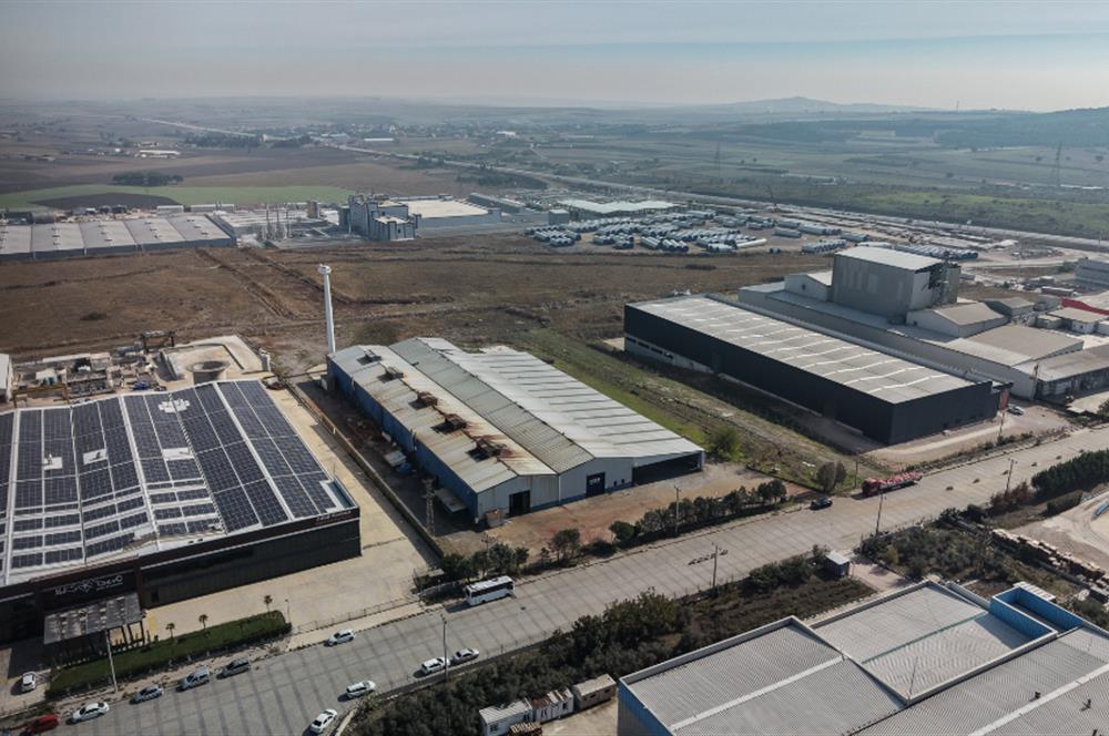 BANDIRMA OSB'DE 17.991 m² TOPLAM ALAN, 7.500 m² KAPALI FABRİKA