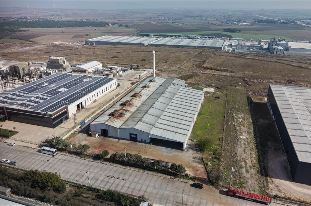 BANDIRMA OSB'DE 17.991 m² TOPLAM ALAN, 7.500 m² KAPALI FABRİKA