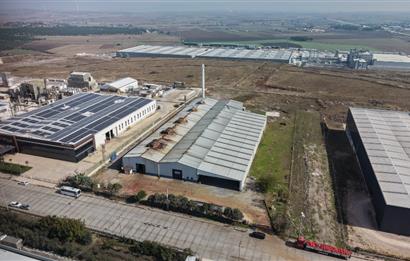 BANDIRMA OSB'DE 17.991 m² TOPLAM ALAN, 7.500 m² KAPALI FABRİKA