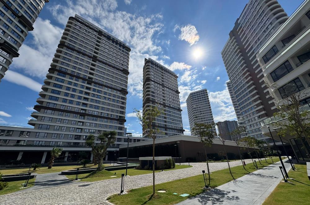 Alsancak Evora'da Deniz Manzaralı Sıfır 2+1 Kiralık Daire
