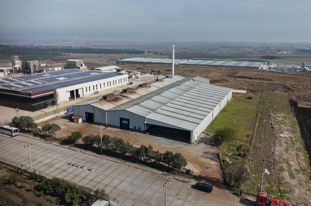 BANDIRMA OSB'DE 17.991 m² TOPLAM ALAN, 7.500 m² KAPALI FABRİKA