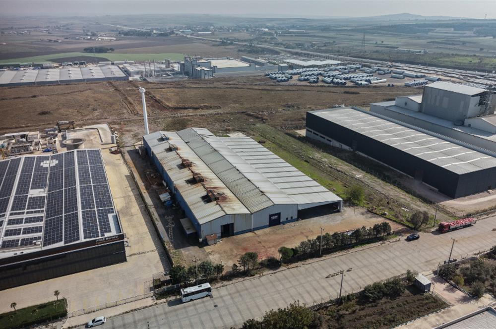 BANDIRMA OSB'DE 17.991 m² TOPLAM ALAN, 7.500 m² KAPALI FABRİKA