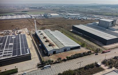 BANDIRMA OSB'DE 17.991 m² TOPLAM ALAN, 7.500 m² KAPALI FABRİKA