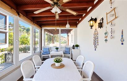 Bodrum Akyarlar Kos Manzaralı, Plajlı 3+1 Dubleks