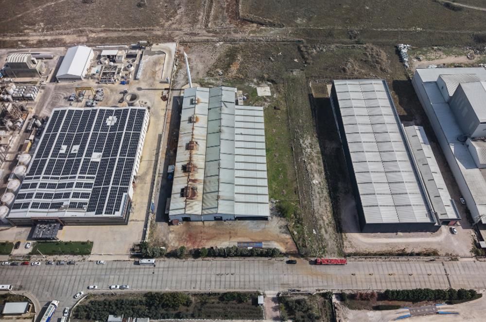 BANDIRMA OSB'DE 17.991 m² TOPLAM ALAN, 7.500 m² KAPALI FABRİKA
