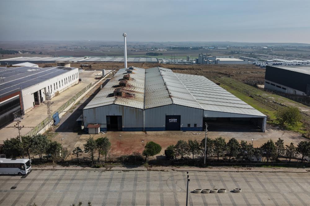 BANDIRMA OSB'DE 17.991 m² TOPLAM ALAN, 7.500 m² KAPALI FABRİKA