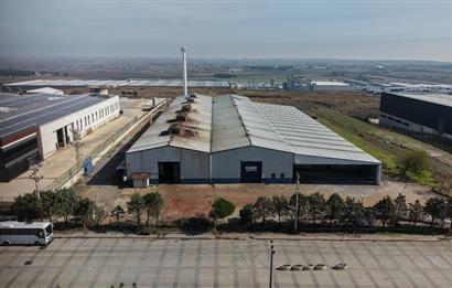 BANDIRMA OSB'DE 17.991 m² TOPLAM ALAN, 7.500 m² KAPALI FABRİKA