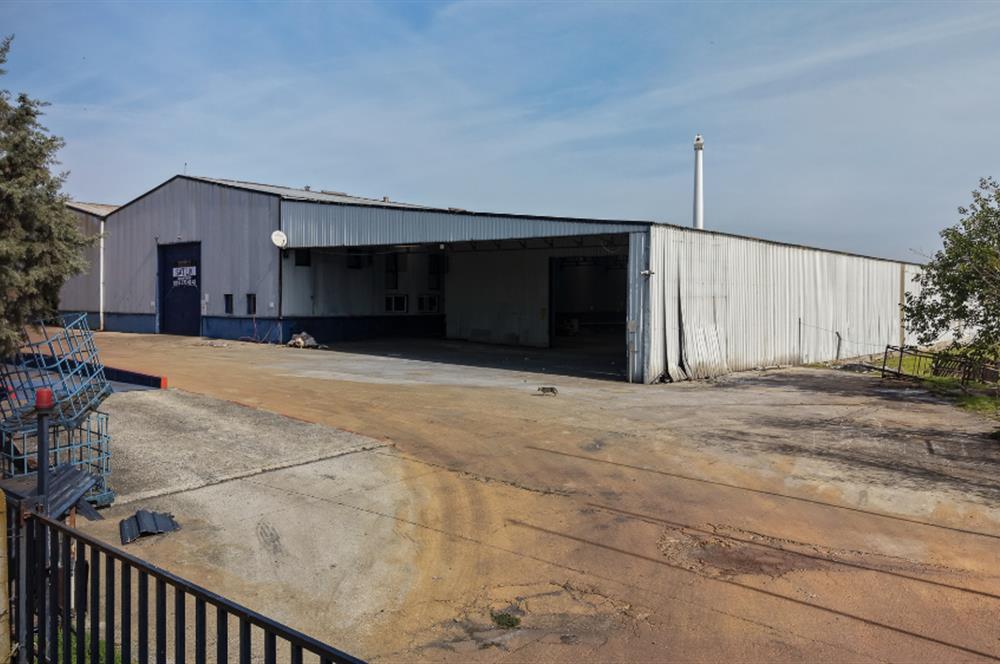 BANDIRMA OSB'DE 17.991 m² TOPLAM ALAN, 7.500 m² KAPALI FABRİKA
