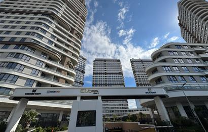 Alsancak Evora'da Deniz Manzaralı Sıfır 2+1 Kiralık Daire