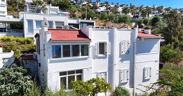 Bodrum Akyarlar Kos Manzaralı, Plajlı 3+1 Dubleks - 37837