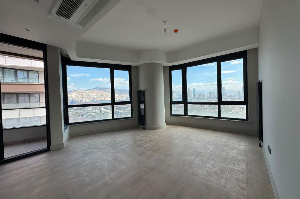 Alsancak Evora'da Deniz Manzaralı Sıfır 2+1 Kiralık Daire