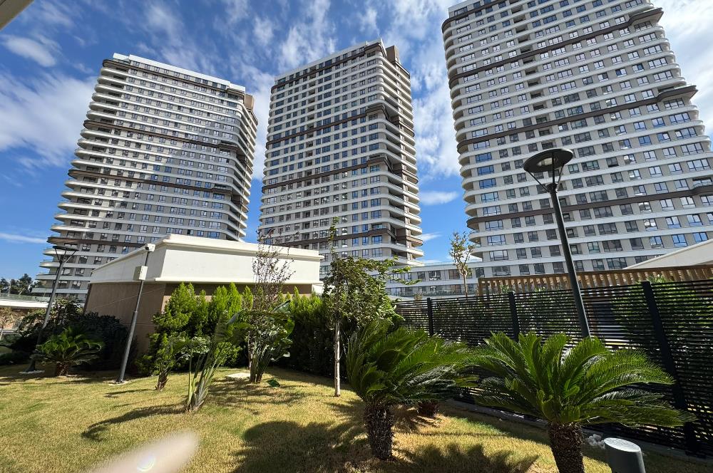 Alsancak Evora'da Deniz Manzaralı Sıfır 2+1 Kiralık Daire