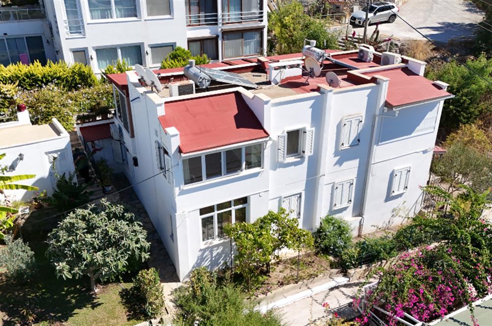 Bodrum Akyarlar Kos Manzaralı, Plajlı 3+1 Dubleks