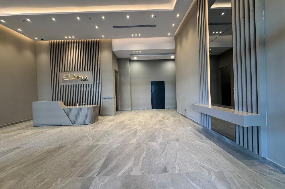 Alsancak Evora'da Deniz Manzaralı Sıfır 2+1 Kiralık Daire