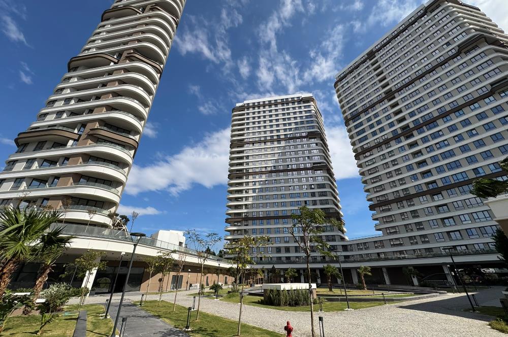Alsancak Evora'da Deniz Manzaralı Sıfır 2+1 Kiralık Daire