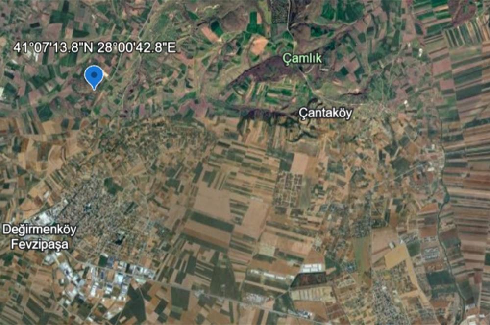 SİLİVRİ DEĞİRMENKÖYDE YOLA YAKIN 926 M² TEK TAPU SATILIK TARLA