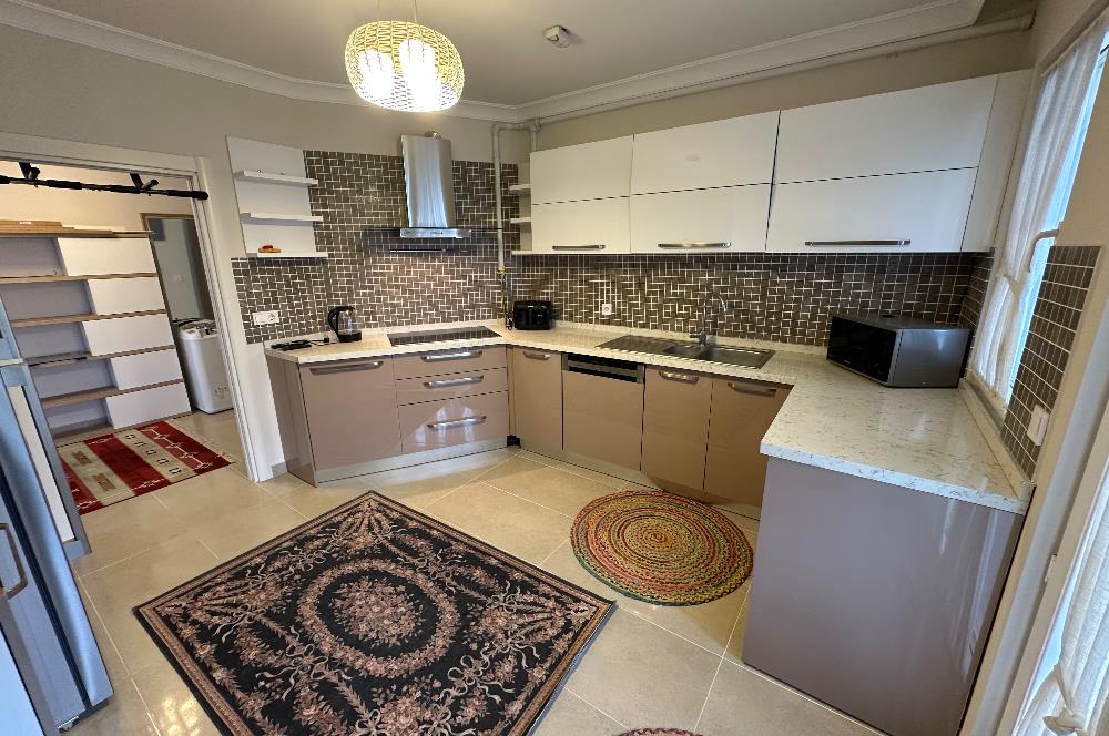 C21 UZMANdan KAŞÜSTÜNDE EGEYİ HİSSETTİREN DENİZ MANZARALI 4+1