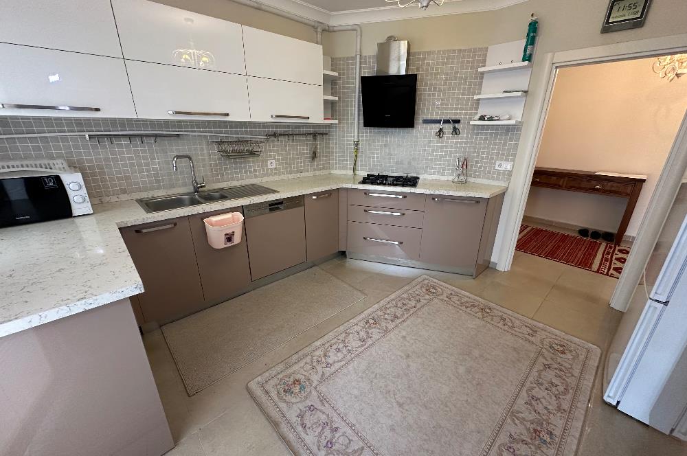 C21 UZMANdan DENİZ PARKTA FULL DENİZ MANZARALI EŞYALI 4+1