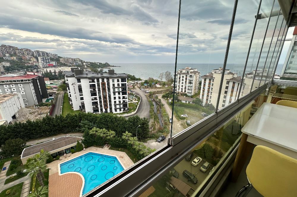 C21 UZMANdan DENİZ PARKTA FULL DENİZ MANZARALI EŞYALI 4+1