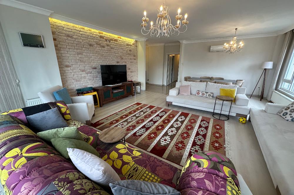 C21 UZMANdan DENİZ PARKTA FULL DENİZ MANZARALI EŞYALI 4+1