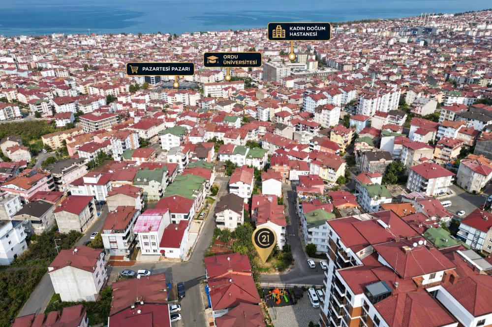  CENTURY 21 ALDE'DEN ORDU BUCAK MAHALLESİ'NDE SATILIK İMARLI KÖŞE PARSEL ARSA!