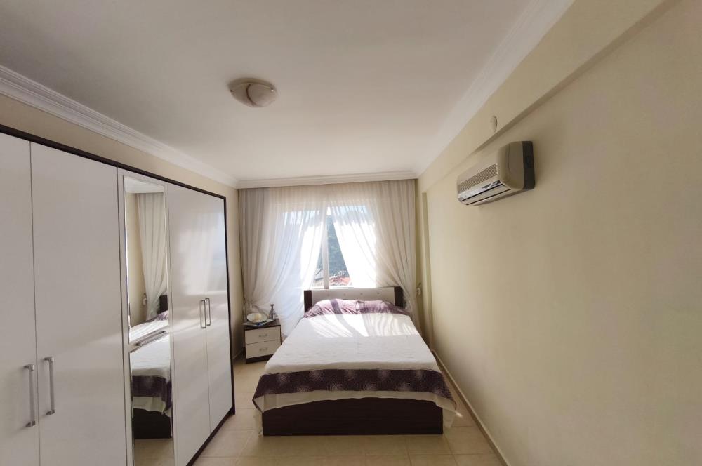 Fethiye Patlangıç'ta Deniz Manzaralı, Site İçinde Havuzlu Daire