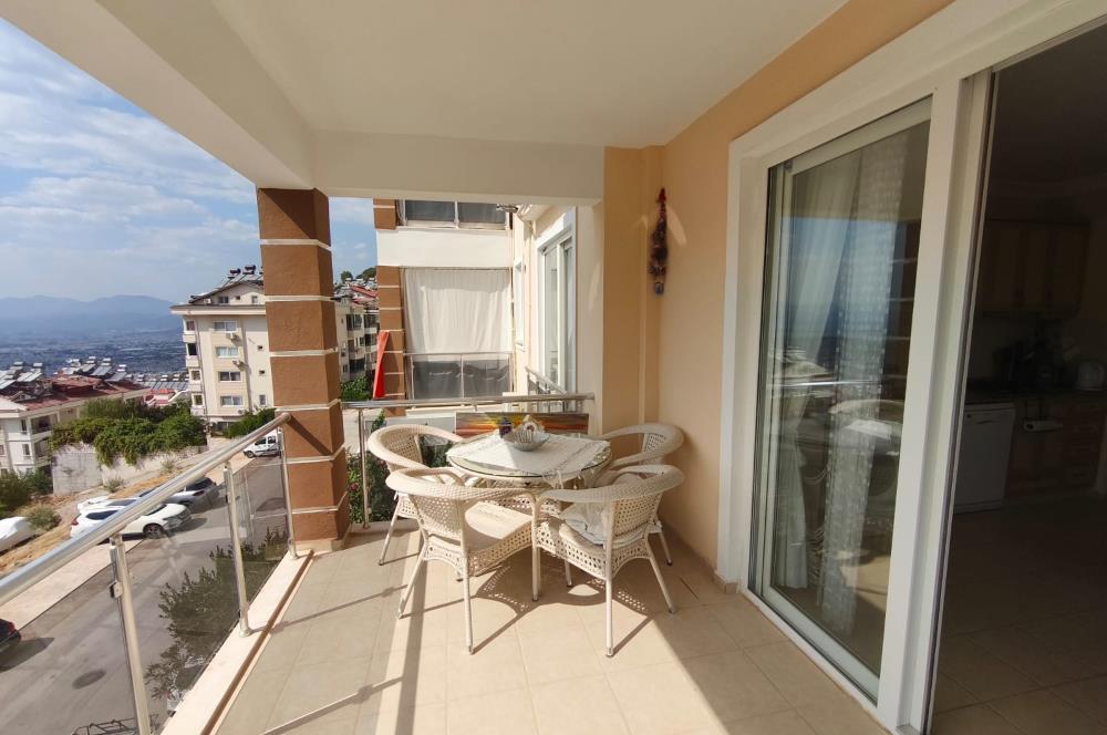 Fethiye Patlangıç'ta Deniz Manzaralı, Site İçinde Havuzlu Daire