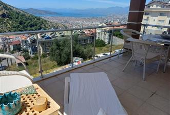 Fethiye Patlangıç'ta Deniz Manzaralı, Site İçinde Havuzlu Daire - 1 - 37867