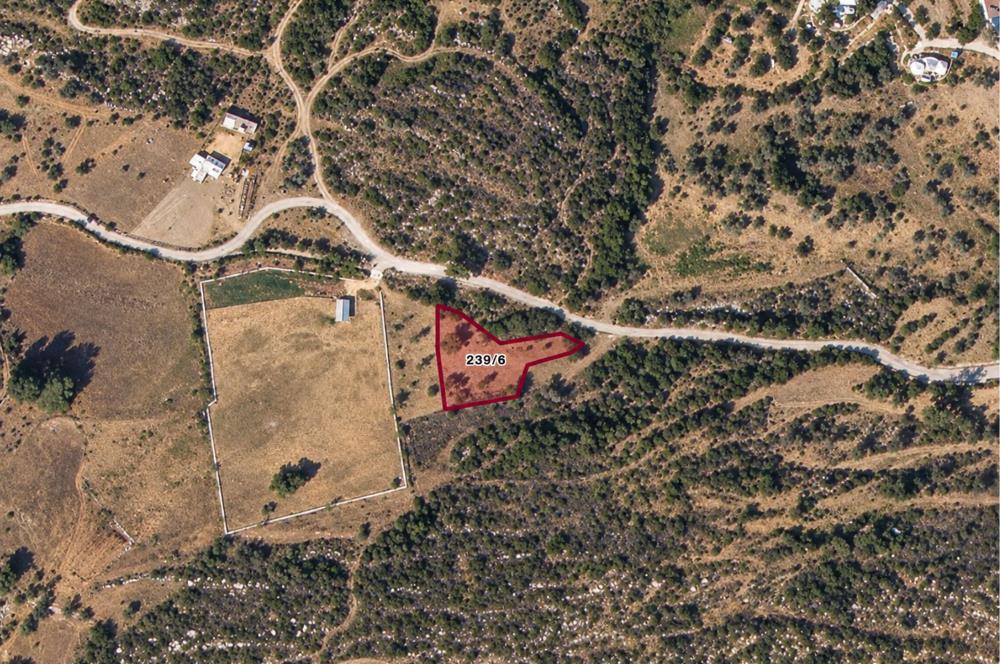 Bodrum Gökpınar'da 860 m²  Satılık Arazi