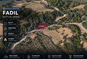 Muğla Menteşe Fadıl'da Yola Cepheli 637 m² Müstakil Parsel - 1 - 37826