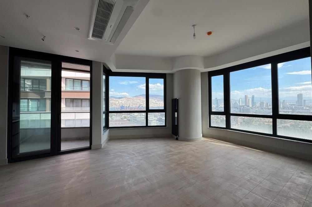 Alsancak Evora'da Deniz Manzaralı Sıfır 2+1 Kiralık Daire