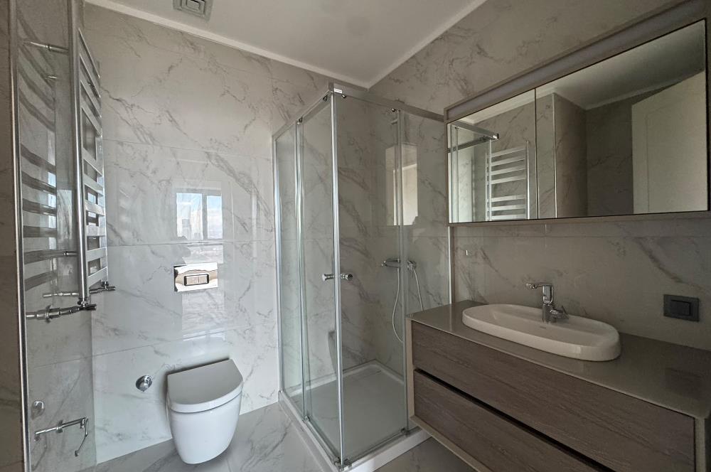 Alsancak Evora'da Deniz Manzaralı Sıfır 2+1 Kiralık Daire