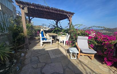 Bodrum Gümüşlük Full ve Kapanmaz Deniz Manzaralı Satılık Villa