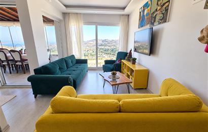 Bodrum Gümüşlük Full ve Kapanmaz Deniz Manzaralı Satılık Villa