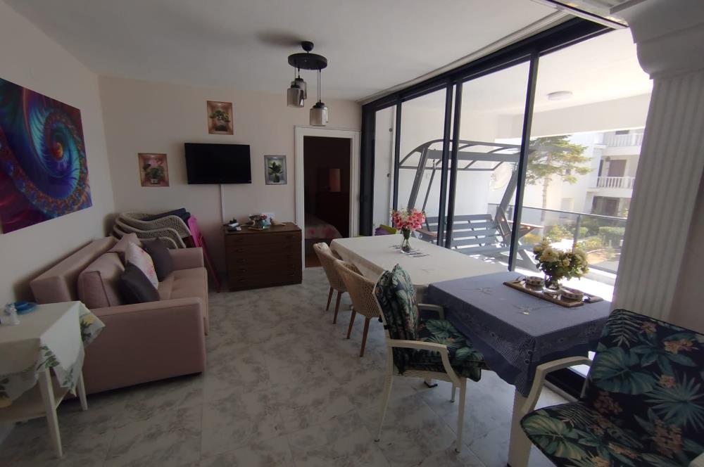 Ayvalik Sarimsakli Satilik Deniz Manzarali 2+1 Yazlik