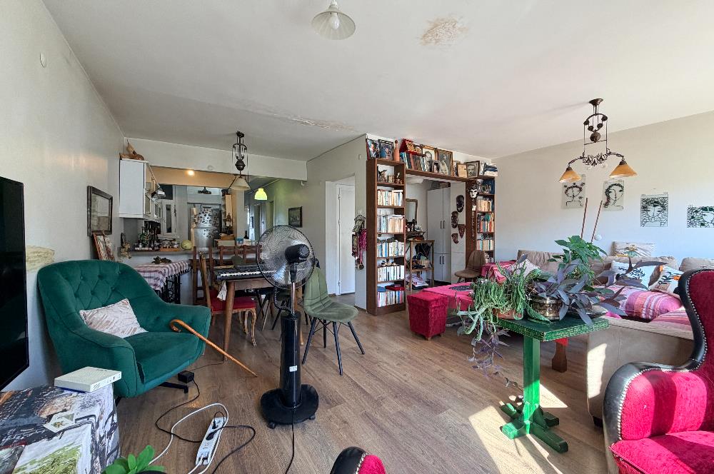Caferağa'da Kısmi Deniz Manzaralı, 100m² Net 3+1 Satılık Daire