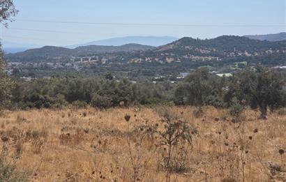 Bodrum-Ortakent Panoramik Deniz Manzaralı Satılık Arsa