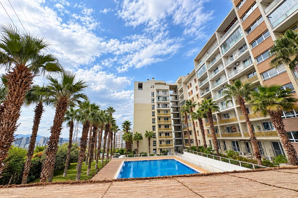KARŞIYAKA SOYAK SİESTA BLUE SİTESİ'NDE EŞYALI KİRALIK 1+1 DAİRE