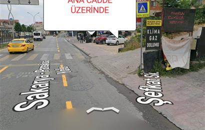 cadde üzeri Satılık Arsa