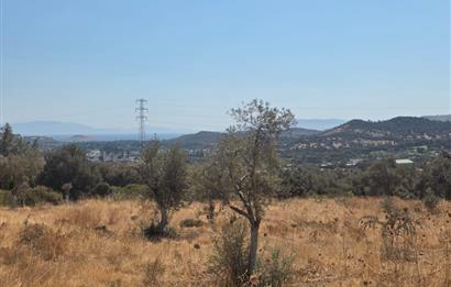 Bodrum-Ortakent Panoramik Deniz Manzaralı Satılık Arsa