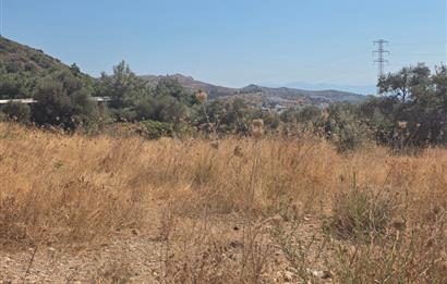 Bodrum-Ortakent Panoramik Deniz Manzaralı Satılık Arsa