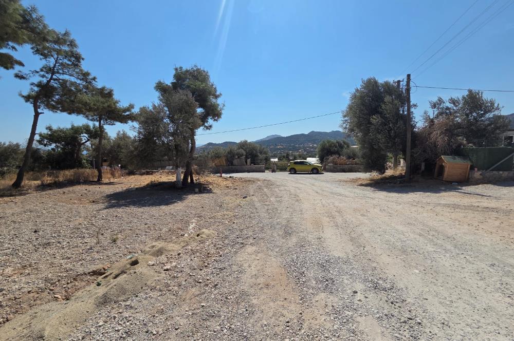 Bodrum-Ortakent Panoramik Deniz Manzaralı Satılık Arsa