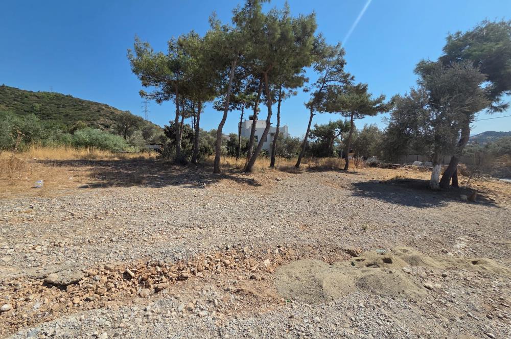 Bodrum-Ortakent Panoramik Deniz Manzaralı Satılık Arsa