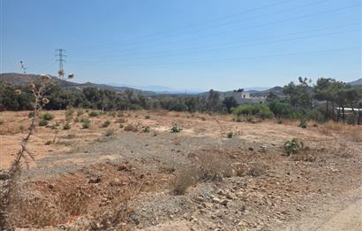 Bodrum-Ortakent Panoramik Deniz Manzaralı Satılık Arsa