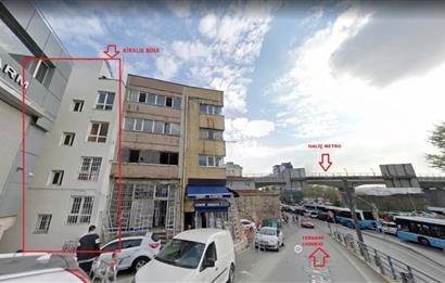 KARAKÖY HALİÇ METRO YAKINI, 5 KATLI KİRALIK TİCARİ BİNA