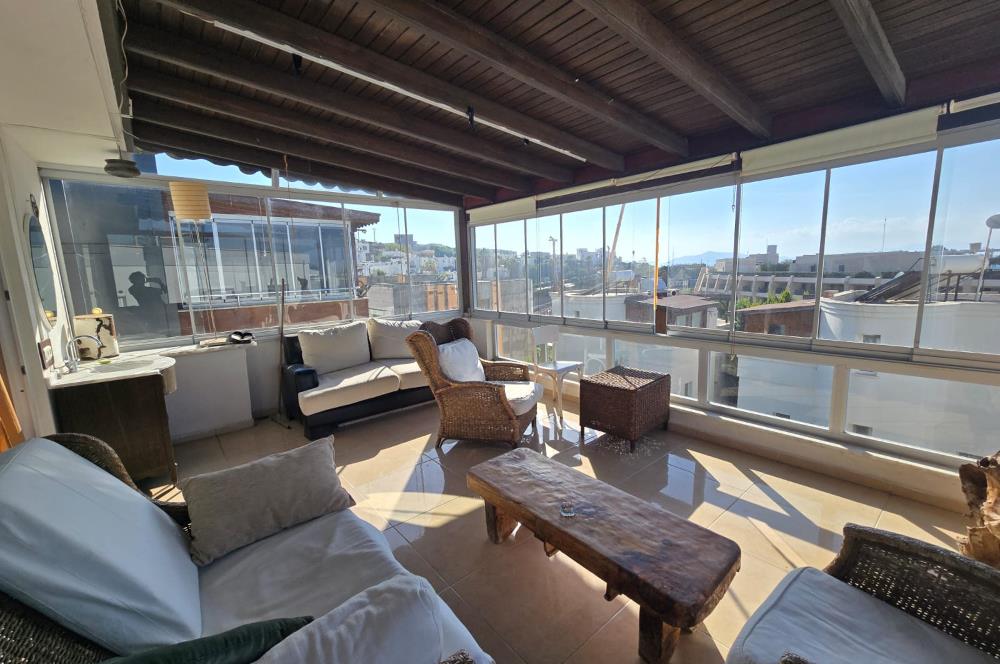 Bodrum Turgutreis Swiss Otel Karşısı  Deniz Manzaralı Tribleks Müstakil Ev