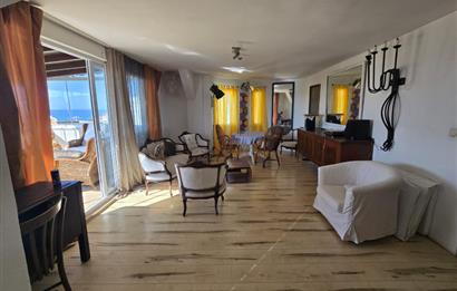 Bodrum Turgutreis Swiss Otel Karşısı  Deniz Manzaralı Tribleks Müstakil Ev