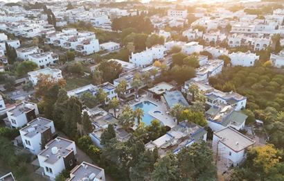 Turgutreis Site içerisinde Ortak Havuzlu 1+1 Daire