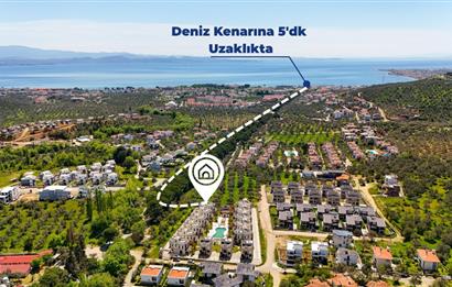 EDREMİT GÜREDE SENFONİ KONAKLARINDA SATILIK LÜKS TAŞ VİLLA